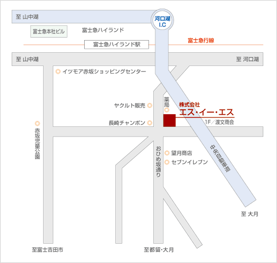 SESアクセスマップ